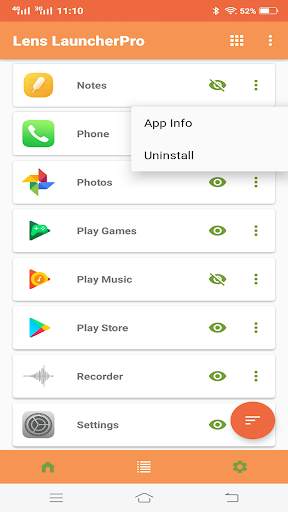 Lens Launcher Pro screenshot 2