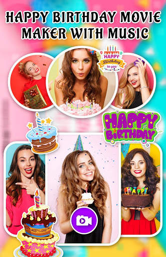 Happy Birthday Movie Maker With Music screenshot 3
