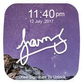 Signature Lock Screen 1.0