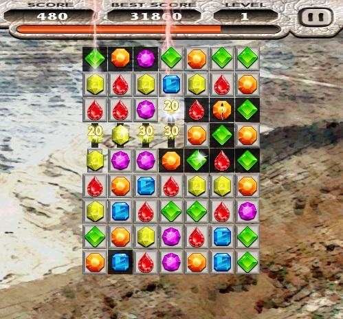 KING SOLOMON'S DIAMONDS MATCH 3 GAME Jewels Quest screenshot 4