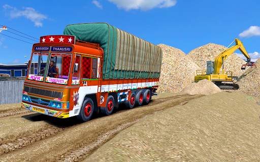 Cargo Truck driving 3d Games screenshot 3
