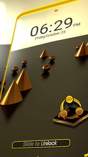 Metallic 3D Theme screenshot 3