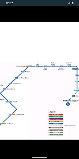 Train Map: Singapore (Offline) screenshot 4