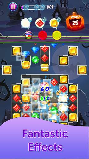 Jewels Magic - Candy Witch Match 3 screenshot 4
