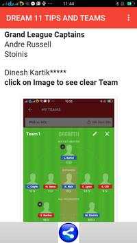 Dream Eleven 11 Prediction & Teams screenshot 7