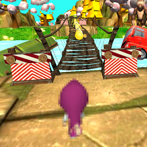 New Subway Little Masa Dash - Jungle Run Adventure иконка