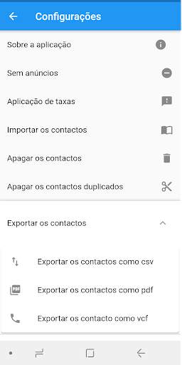 Meus Contatos - Gerenciador de Contatos screenshot 5