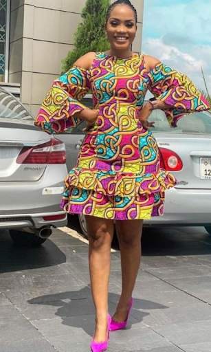 African Short Dresses 2021 screenshot 1