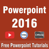 Learn Powerpoint 2016 icon