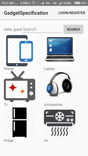 Gadget Specifications screenshot 3