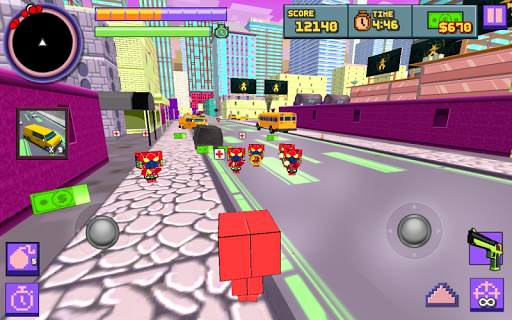 Pixel Battle: Gun Strike 3D (Pocket Edition) screenshot 2