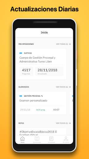 OpositaTest - Test de Oposiciones Online screenshot 3