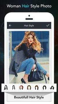 Woman HairStyle PhotoEditor screenshot 1