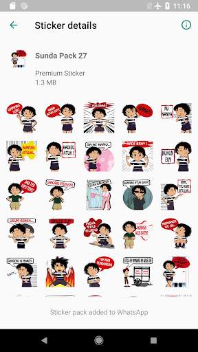 Sticker Sunda Kocak Terbaru WAStickerApps screenshot 5