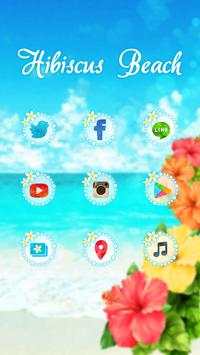 Cute wallpaper★Hibiscus Beach screenshot 4