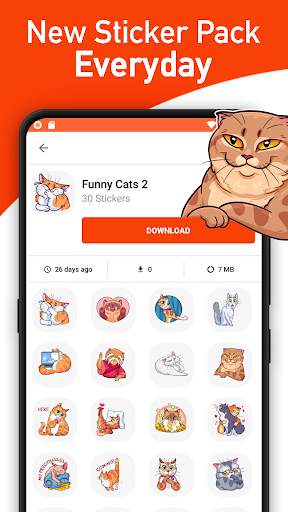 New Cat Memes Stickers For WhatsApp WAStickerApps screenshot 3