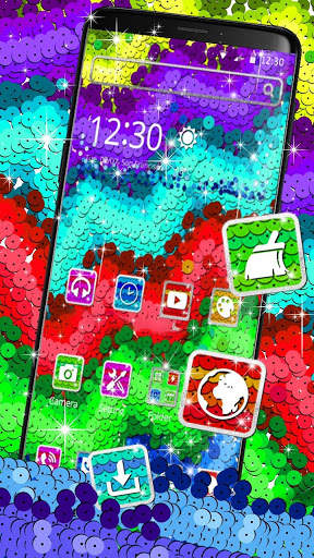 Colorful sequin theme screenshot 2