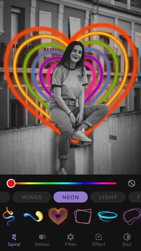 Neon PicsApp Photo Editor - Photo Filter & Effects 3 تصوير الشاشة