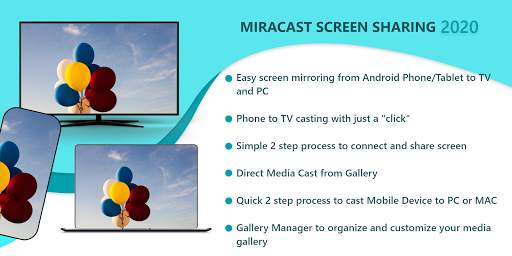 Miracast Screen Sharing App 1 تصوير الشاشة