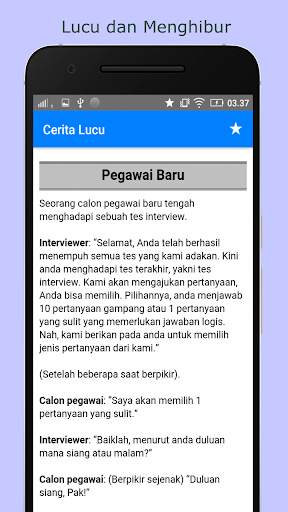 Cerita Lucu Terbaru screenshot 3