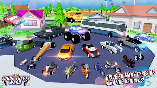Dude Theft Wars: Offline games screenshot 3
