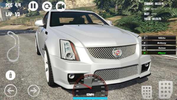 Car Racing Cadillac Game screenshot 3