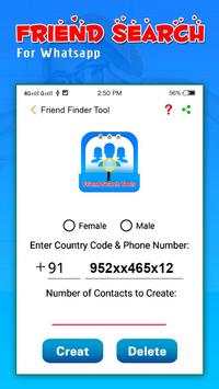 Friend Search Tool Girl Phone Number screenshot 2