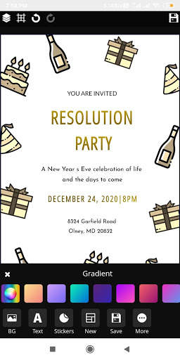Invitation maker 2020 Birthday & Wedding card Free screenshot 6