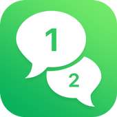 Dual 2nd Account for Whatsapp logo