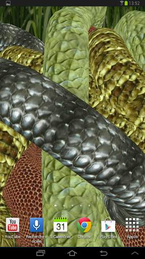 SnakePit3d live wallpaper free screenshot 4