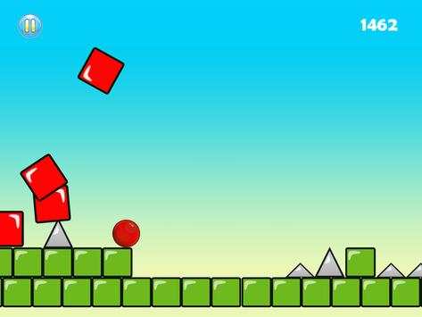 Red Ball Bouncing Dodge Dash 2 скриншот 7