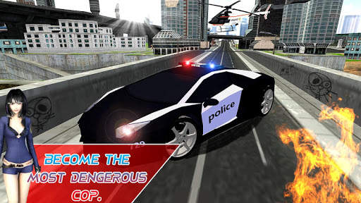 Real police car chasing: Driving simulator 2019 screenshot 5