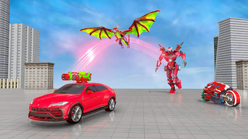Dragon robot transforming games: New dragon games screenshot 3