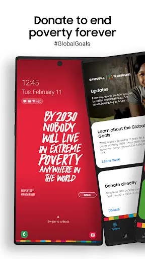 Samsung Global Goals screenshot 1