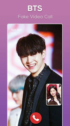 BTS Fake Video Call screenshot 3