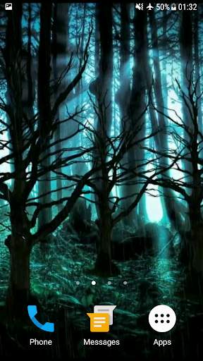 Dark Forest 3D Video Wallpaper скриншот 1