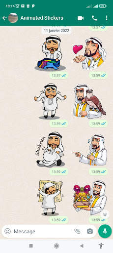 Arabic Stickers-WASticker screenshot 3