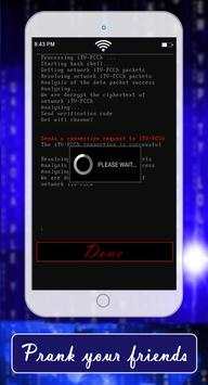 Hacked Wifi Password Prank screenshot 2