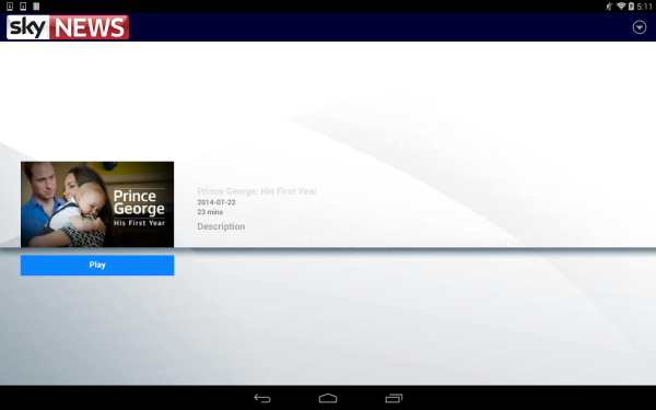 Sky News screenshot 2