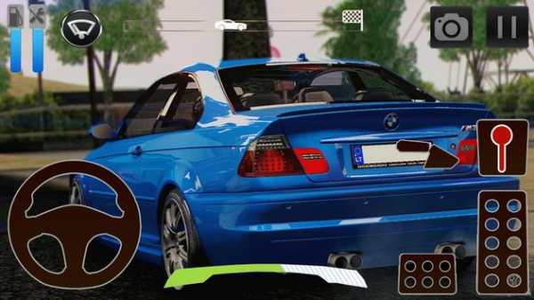 Car Driving Simulator Bmw screenshot 2