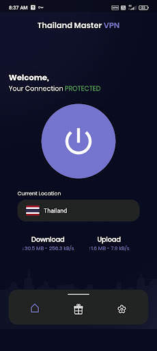 Thailand VPN - Safe VPN Proxy screenshot 1