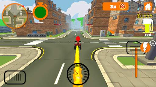 Racing Pizza Delivery Baby Boy screenshot 1