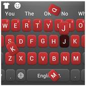 Red Gray Keyboard 10001002