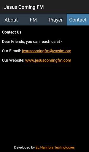 Jesus Coming FM 5 تصوير الشاشة