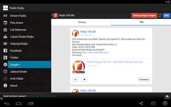 Radio Rodja screenshot 17