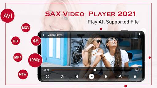 Sax Video Player : All Format Video Player 2021 4 تصوير الشاشة