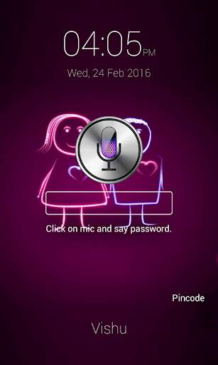 Voice Lock Screen screenshot 5