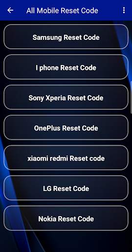 Reset Code Any Mobile and Sim Unlock Guide screenshot 2