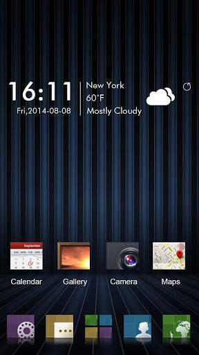 Welcome GO Launcher Theme screenshot 2