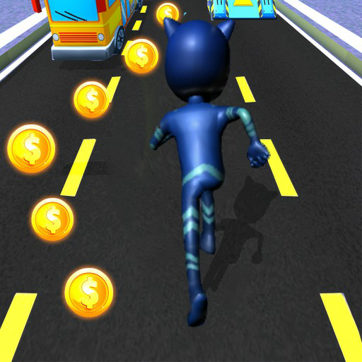 PJ's Heroes Runner - Masks Subway Adventure icon